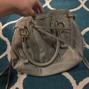 Beige handbag